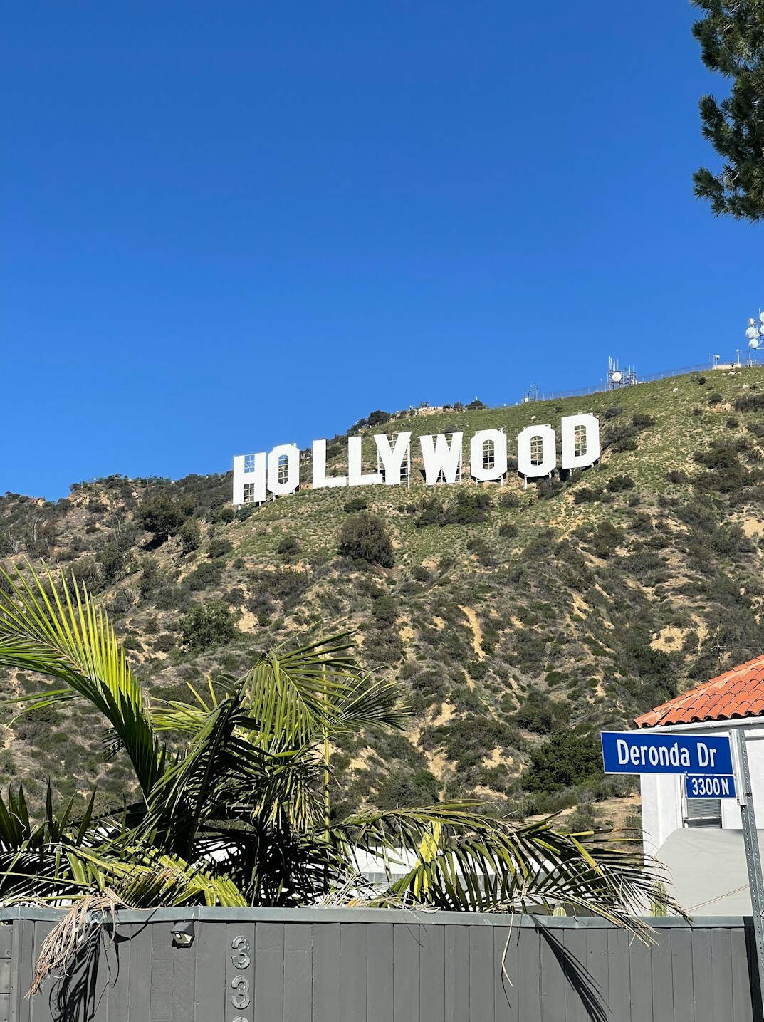 hollywood sign